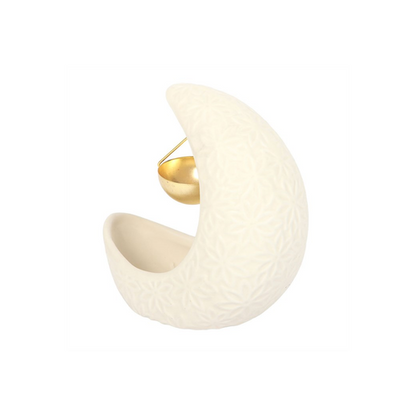 Crescent Moon Hanging Oil Burner